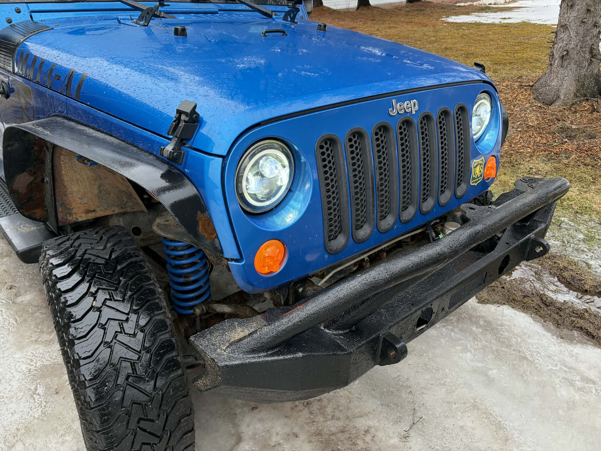 Jeep JK Turn Signals (Amber Skull) - Image 2